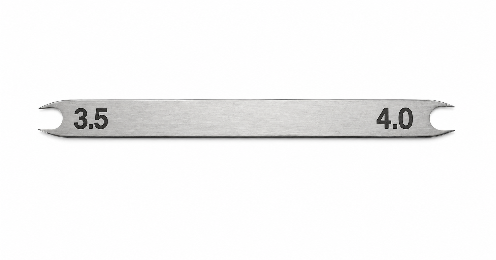 Braunstein Fixed Caliper 3.5/4.0mm, Stainless Steel